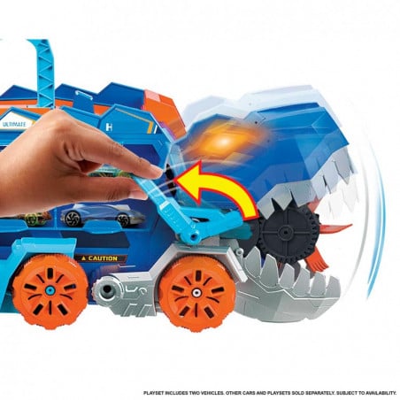 HOT WHEELS CITY SUPER REMOLQUE T-REX