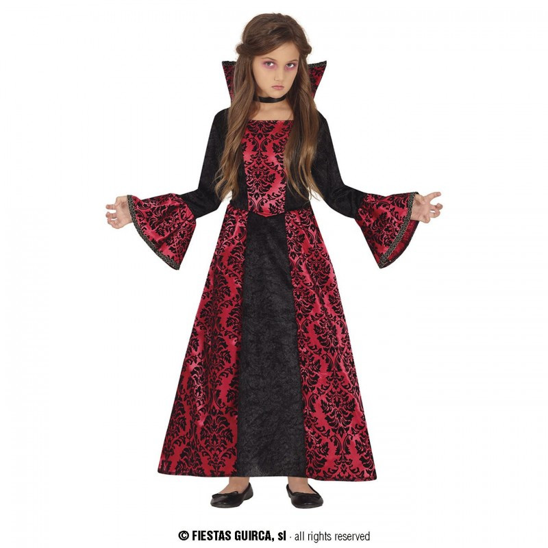 DISFRAZ VAMPIRESA INFANTIL 5-6 AÑOS