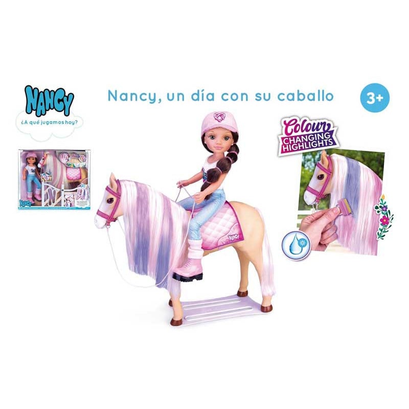 NANCY UN DIA CON SU CABALLO 