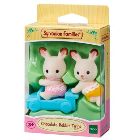 Sylvanian Families Set Gemelos Conejo Chocolate