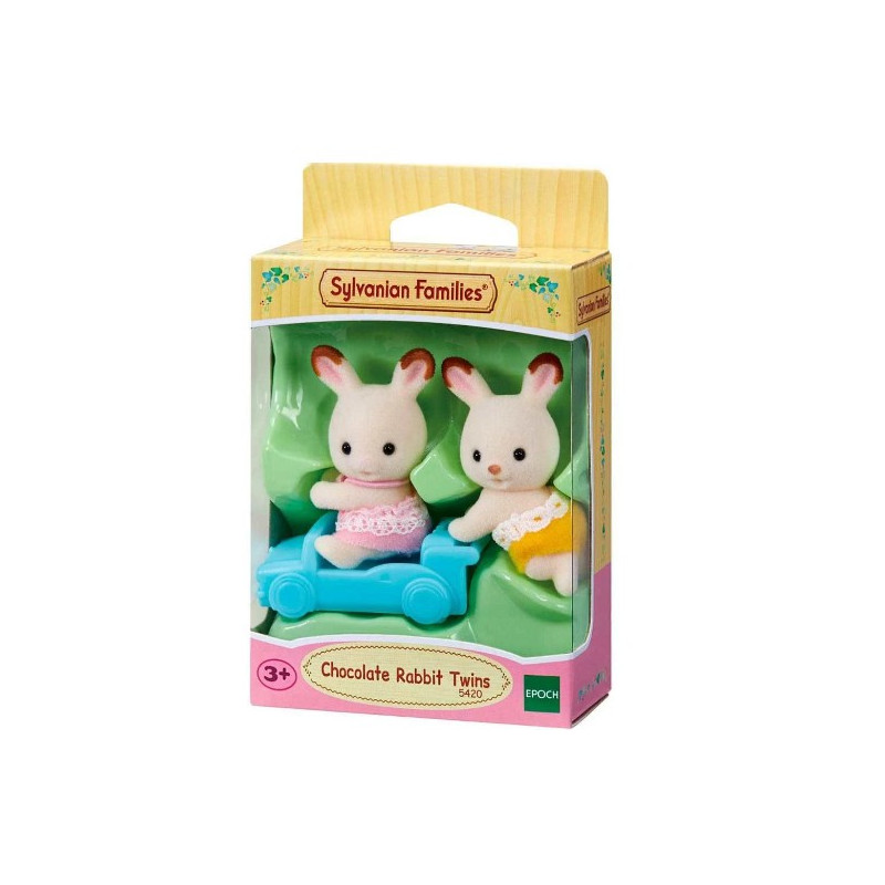 Sylvanian Families Set Gemelos Conejo Chocolate