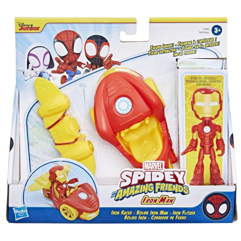 Figura +Coche Spidey Amazing Friends Surt
