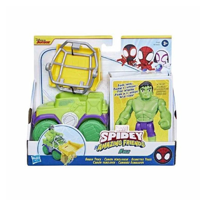 Figura +Coche Spidey Amazing Friends Surt