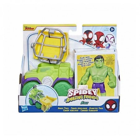 Figura +Coche Spidey Amazing Friends Surt