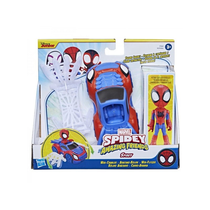 Figura +Coche Spidey Amazing Friends Surt