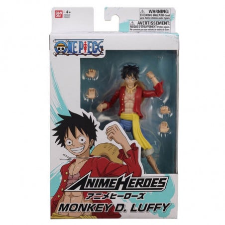 FIGURA ONE PIECE LUFFY ANIME HEROES