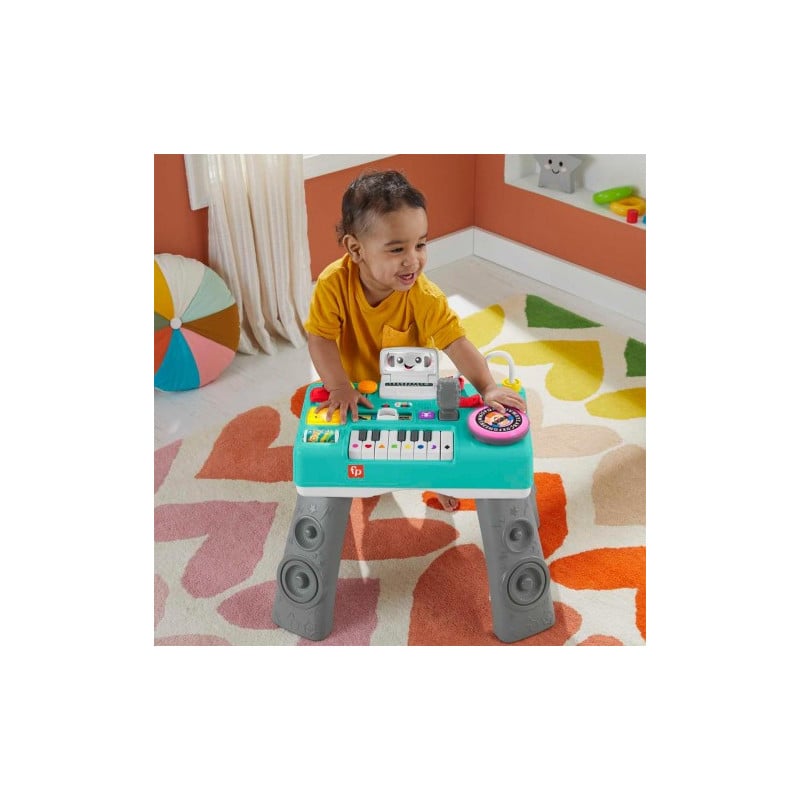 FISHER PRICE MESA DE MEZCLAS DJ MUSICAL 