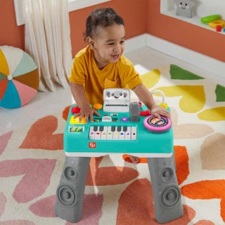 FISHER PRICE MESA DE MEZCLAS DJ MUSICAL 
