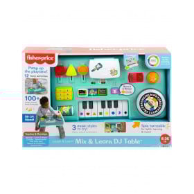 FISHER PRICE MESA DE MEZCLAS DJ MUSICAL 