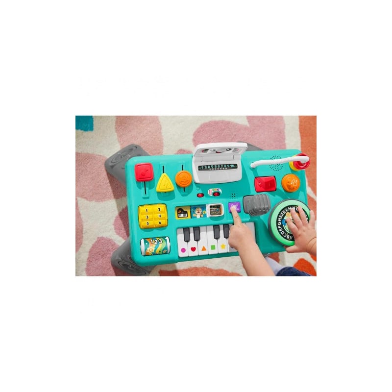 FISHER PRICE MESA DE MEZCLAS DJ MUSICAL 