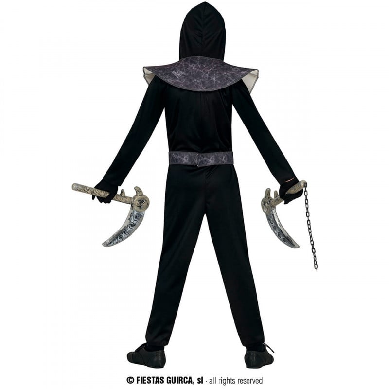 DISFRAZ NINJA OSCURO INFANTIL 10-12 AÑOS