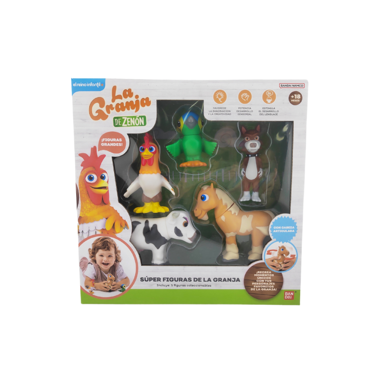Pack 5 Figuras La Granja de Zenón