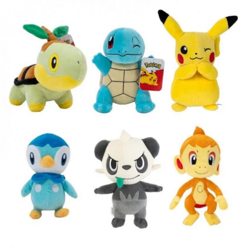 POKEMON PELUCHE SUAVE 21 CM SURTIDO