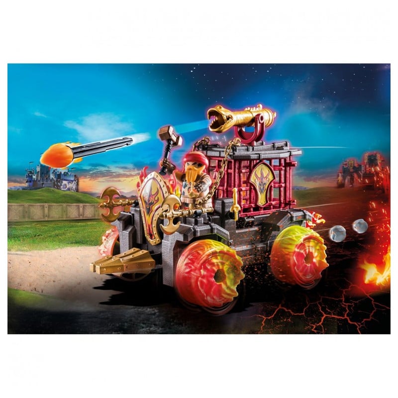 PLAYMOBIL NOVELMORE BANDIDOS DE BURNHAM ARIETE