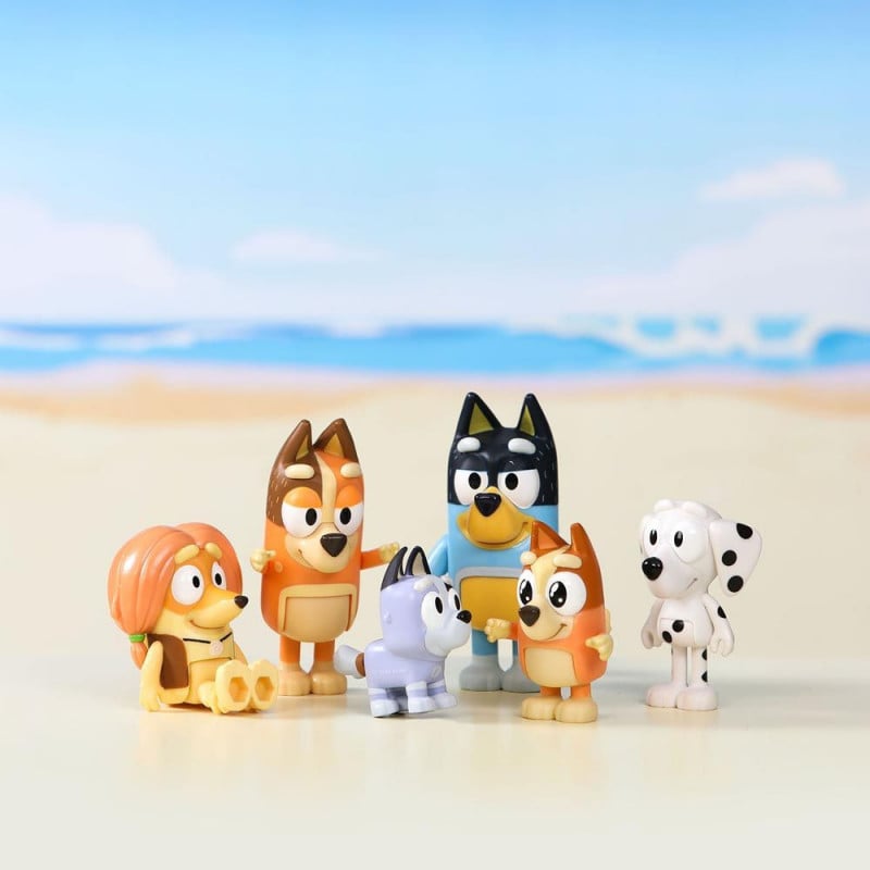 BLUEY PACK 8 FIGURAS