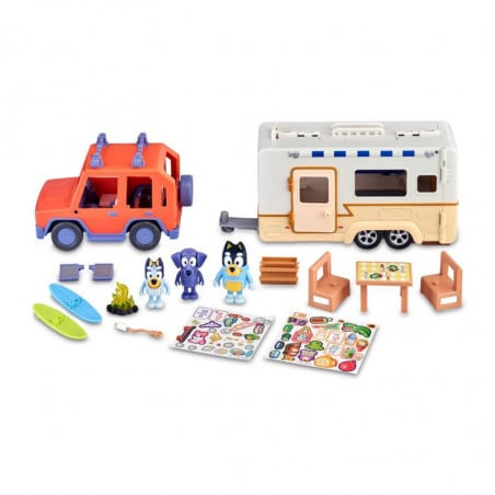 BLUEY SET CRUISER + CAMPERVAN