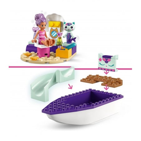 LEGO BARCO Y SPA DE GABBY Y SIREGATA
