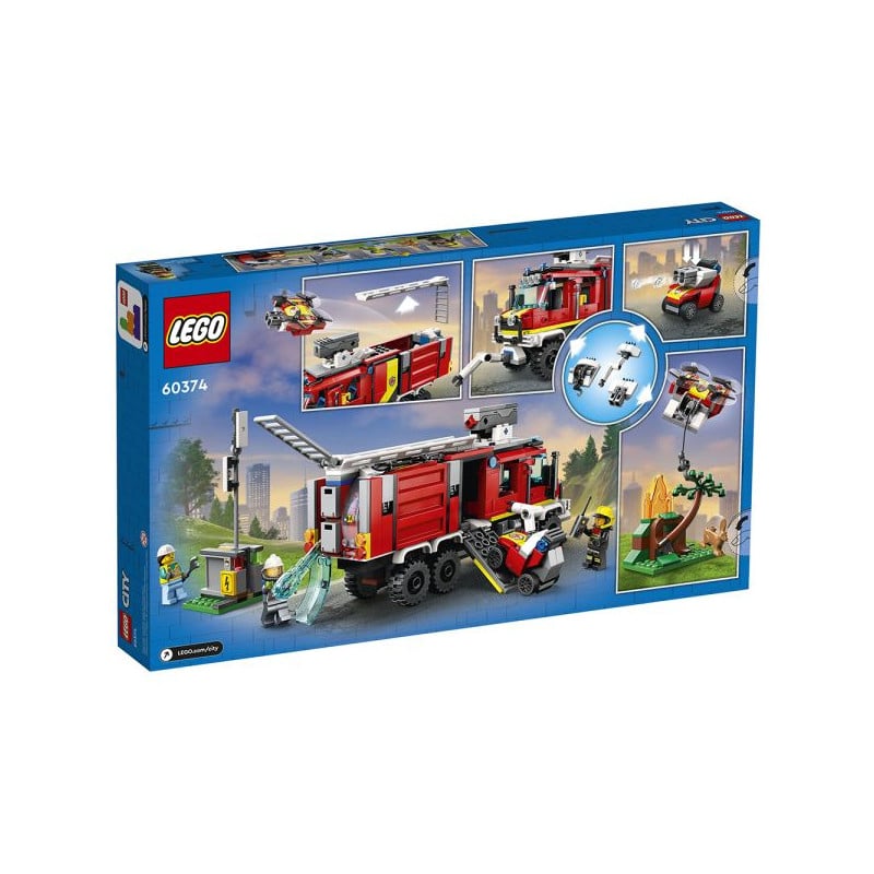 LEGO UNIDAD MOVIL DE CONTROL INCENDIOS