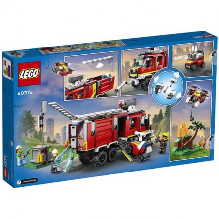 LEGO UNIDAD MOVIL DE CONTROL INCENDIOS