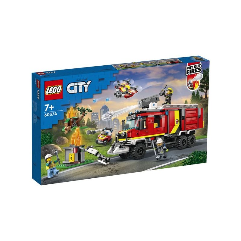 LEGO UNIDAD MOVIL DE CONTROL INCENDIOS
