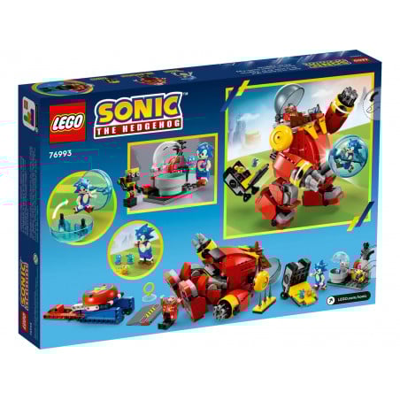 LEGO SONIC VS ROBOT DEATH EGG DEL DR. EGGMAN