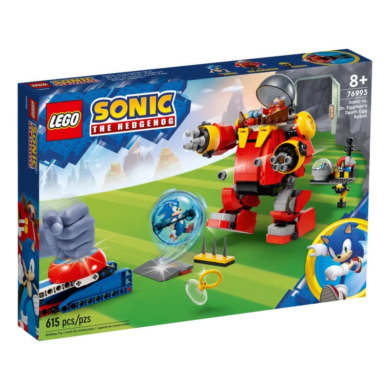 LEGO SONIC VS ROBOT DEATH EGG DEL DR. EGGMAN