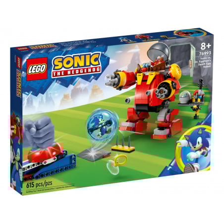 LEGO SONIC VS ROBOT DEATH EGG DEL DR. EGGMAN