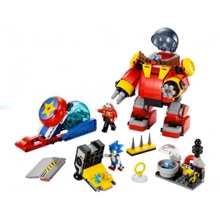 LEGO SONIC VS ROBOT DEATH EGG DEL DR. EGGMAN