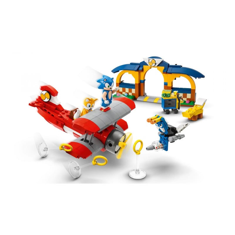 LEGO TALLER Y AVION TORNADO DE TAILS