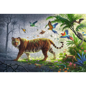 puzzle madera tigre 500 piezas 2