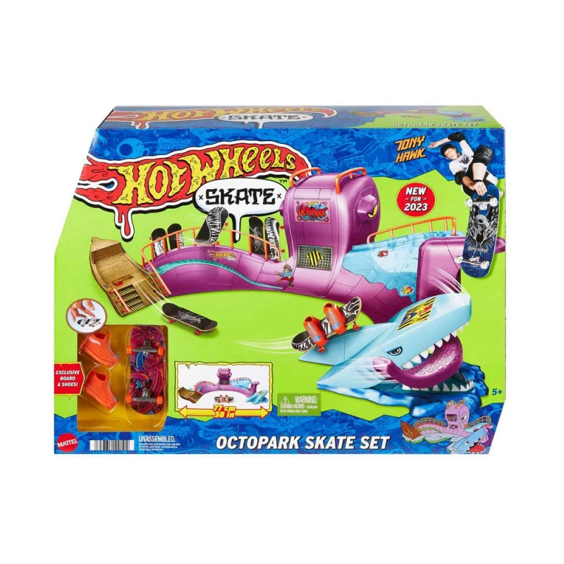 parque skate pulpo hot wheels