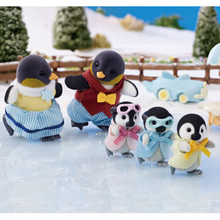 Sylvanian Families Familia Pingüinos