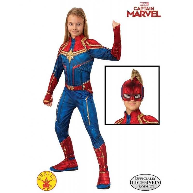DISFRAZ CAPITANA MARVEL T-M CLASSIC INF