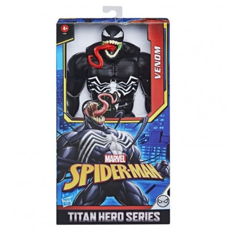 Spiderman Figura Titan Deluxe Venom