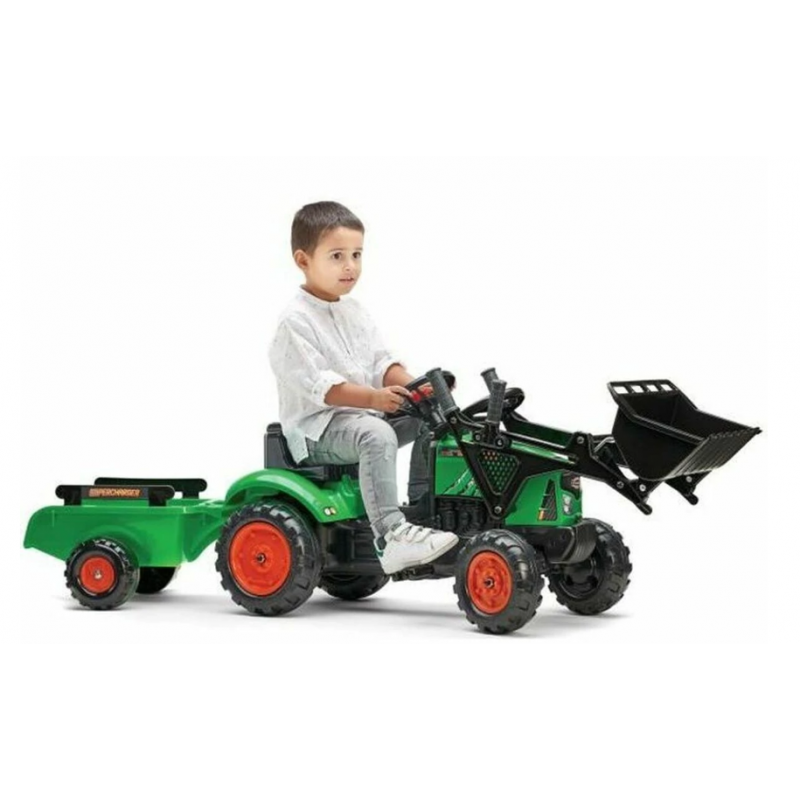 TRACTOR C/REMOLQUE Y PALA DELANTERA