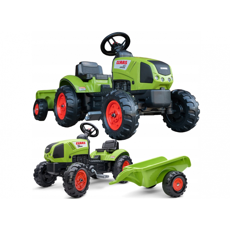 TRACTOR CLAAS CON REMOLQUE