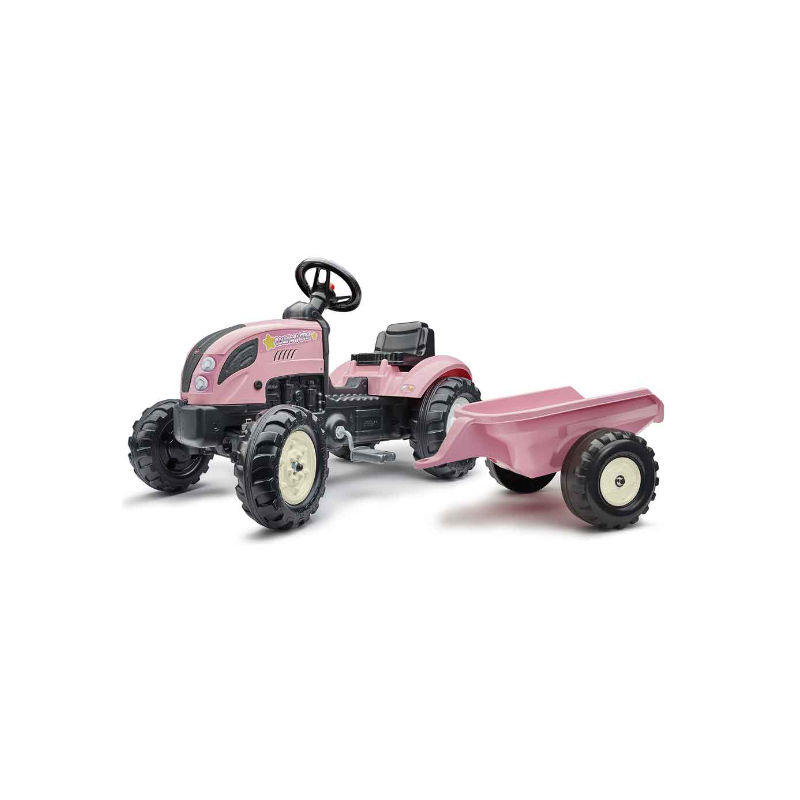 tractor country rosa remolque