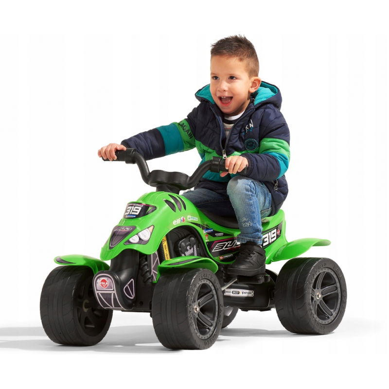QUAD FALK PEDALES BUD RACING VERDE