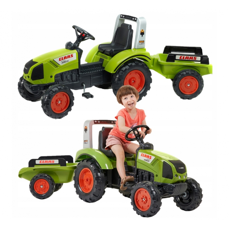 TRACTOR CLAAS ARION 430 C/REMOLQUE Y PED