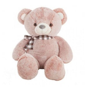 Oso Suavi 2 Colore Gris/Rosa 115 cm