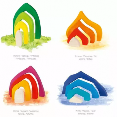 BLOQUES DE CONSTRUCCION CUATRO ESTACIONE