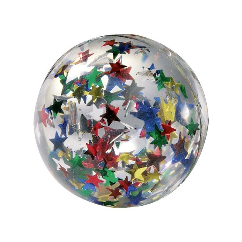 Pelota Saltarina Estrellas 5cm