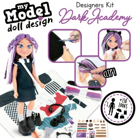 MY MODEL DOLL DESIGN DARK ACADEMY