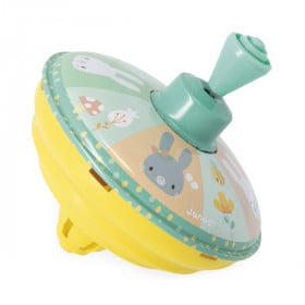 peonza metalica conejo