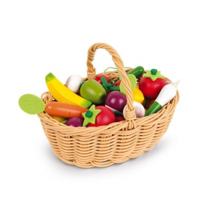 Cesta de 24 Frutas y Verduras