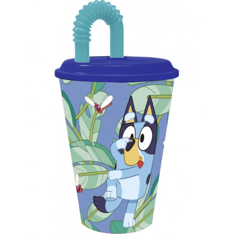 Vaso Caña Easy Bluey 430 ml