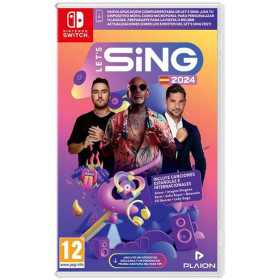SWITCH LET´S SING 2024 + 2 MICOFONOS