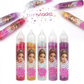 TOP MODEL GEL CON PURPURINA
