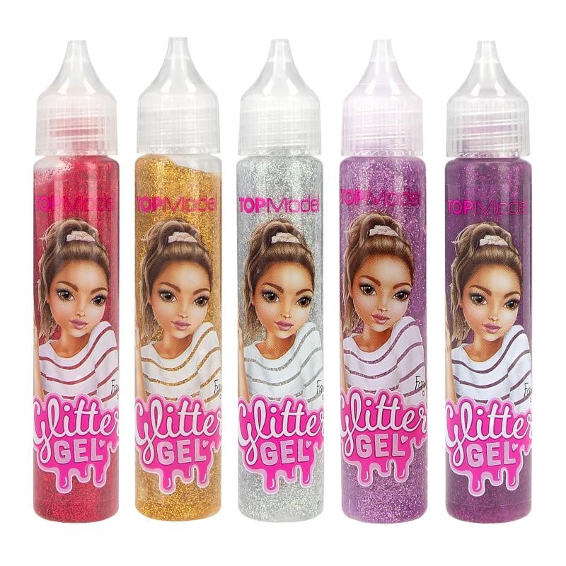 TOP MODEL GEL CON PURPURINA