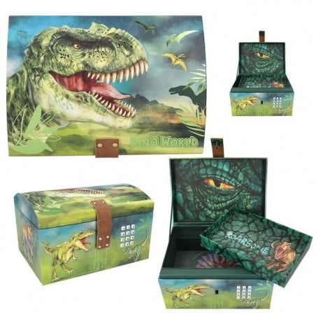 cofre con codigo dino world